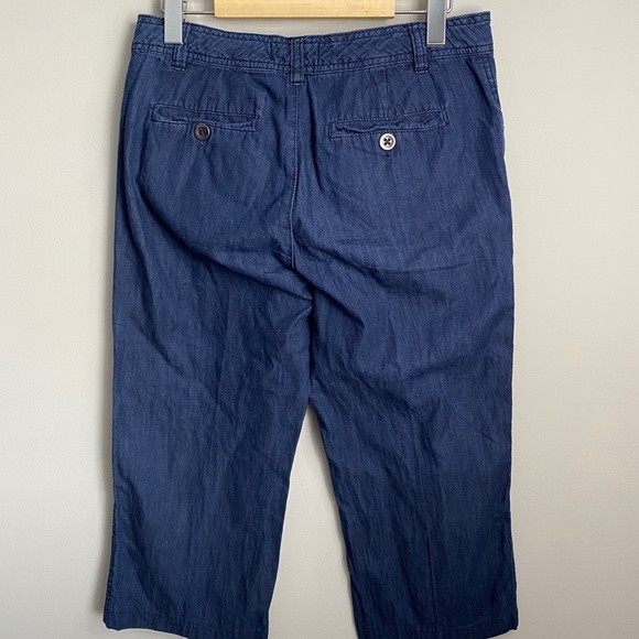 Nine & Company by‎ Nine West Women's Blue Capri Denim Pants Size 4 - Picture 4 of 10